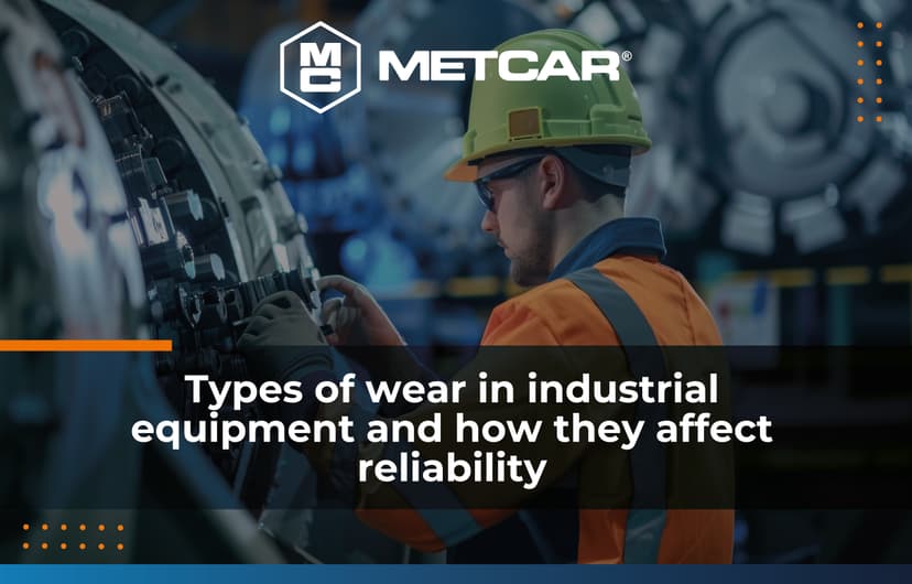 Types of wear in industrial equipment and how they affect reliability